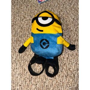 Despicable me 3 Minion Backpack Stuffed Animal Plush 9 inches RARE